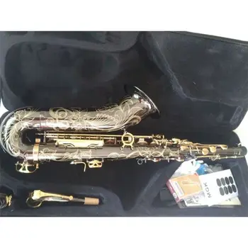 Япония Yanagisa T-992 Новый тенор-саксофон Высококачественный черный никель Саксофон Падающая мелодия B Тенор-саксофон, играющий профессионально B f