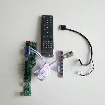 TV ЖК-СВЕТОДИОД RF VGA AV USB HDMI-совместимая плата контроллера для N156BGE-L11 / L21 N156BGE-L31 / L41 1366×768 15,6-дюймовый панельный экран
