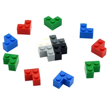 80 шт. DIY Строительные блоки Толстые фигуры Кирпичи 1 + 2 точки Образовательный творческий размер Совместим с 2357 пластиковыми игрушками для детей