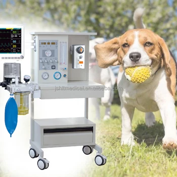 Дополнительный язык Ветеринарный мониторинг анестезии Монитор ЭКГ ETCO2 Мультипараметро Ветеринарная тележка Ветеринарный монитор
