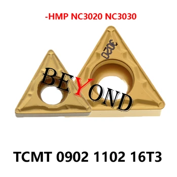 Оригинал TCMT090204-HMP TCMT110204-HMP NC3020 TCMT16T304-HMP NC3030 TCMT16T308-HMP Твердосплавные пластины Токарные инструменты с ЧПУ TCMT 110204