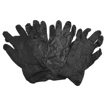100 шт. Одноразовые нитриловые перчатки для механической химической очистки кухни Защитные перчатки Одноразовые перчатки без латекса
