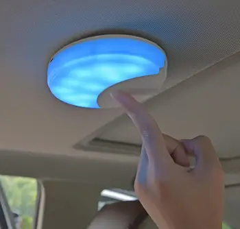 Автомобильная USB-зарядка Интерьер Светодиодный светильник для чтения Магнитная лампа на крыше для SsangYong Yron Rexton Korando Actyon Аксессуары