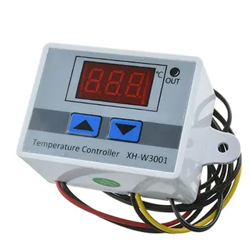 Цифровой регулятор температуры Термостат Терморегулятор Инкубатор Реле LED 10A Отопление Охлаждение STC-1000 STC-3000 12 В 24 В 220 В