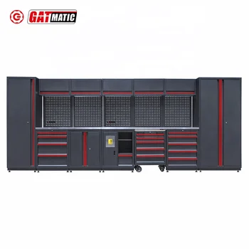 GATmatic Профессиональный гаражный шкаф, многофункциональная система хранения для ремонта, хобби и DIY-проектов