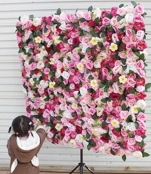 SPR новое поступление искусственная гортензия роза цветок стена свадебные украшения фон стол бегун рынок flore
