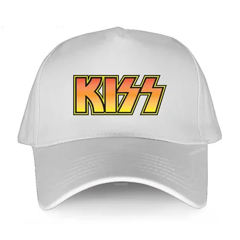 Мужская кепка для яваве Классические модные шляпы KISS Классический логотип Новейший взрослый бренд шляпа женская популярная хип-хоп группа бейсболки