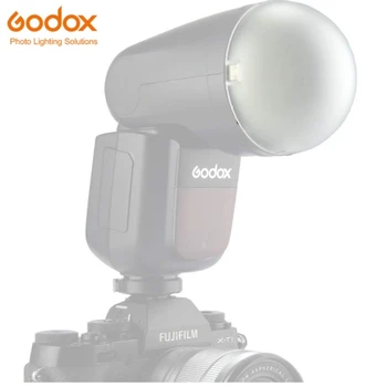 Купольный диффузор Godox AK-R11, совместимый с круглой головкой вспышки Godox H200R, серия вспышек Godox V1, V1-S, V1-N, V1-C, AD200 Pro,