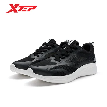 Xtep Кроссовки для мужчин 2024 Летняя дышащая мужская спортивная обувь с отскоком Нескользящие мягкие амортизирующие кроссовки 876219110019