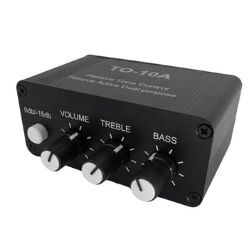NE5532 Двойной операционный усилитель Фронтальный аудиоусилитель TO-10A Стерео Ламповый предусилитель Высокие частоты Mid Bass Tone Control Металл 1 шт.