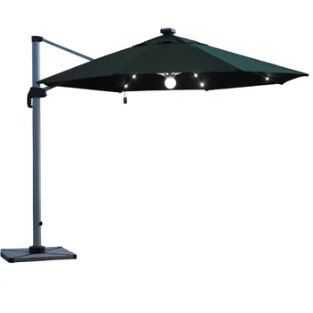 Садовый зонтик от солнца с дистанционным управлением для отдыха Солнечный римский зонтик