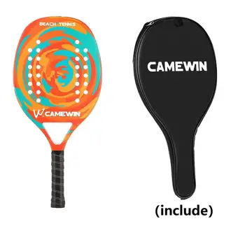  Высококачественная профессиональная ракетка для пляжного тенниса для взрослых Soft EVA Face Raqueta с сумкой Unisex Equipment Padels