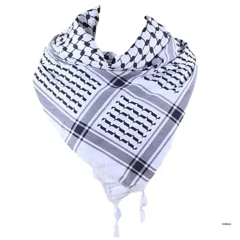 Шарф «гусиная лапка» Шаль для мужчин и женщин Многофункциональный головной платок Унисекс Shemagh Универсальный открытый шарф Шаль Повседневная одежда