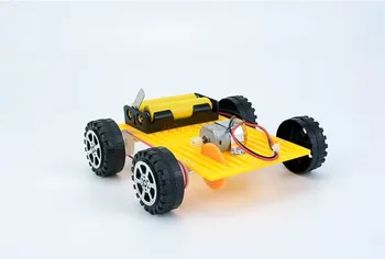 Модель плоского автомобиля, научно-экспериментальный учебник, поддерживающий экспериментальную технологию механики материалов, игрушечный автомобиль малого производства