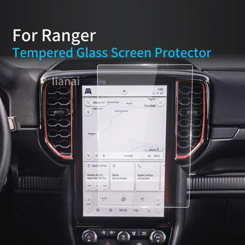 защитная пленка для экрана Ford Ranger 2024 Защитная пленка из закаленного стекла Carplay Автомобильные наклейки Видео Аксессуары для автомобильного интерьера