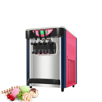  Горячая коммерческая машина для мороженого с многофункциональной небольшой настольной машиной для мороженого для смешивания вкусов