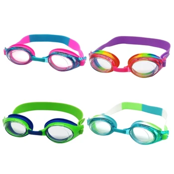 Детские очки для плавания с защитой от запотевания, линзой с защитой от ультрафиолета, без протекающих очков для плавания Дропшиппинг
