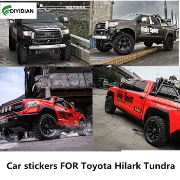 Автомобильные наклейки ДЛЯ Toyota Hilark Tundra Пикап Спорт Декоративные модные наклейки Аксессуары